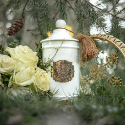 Apothecary Jar - 1kg (Porcelain, white)