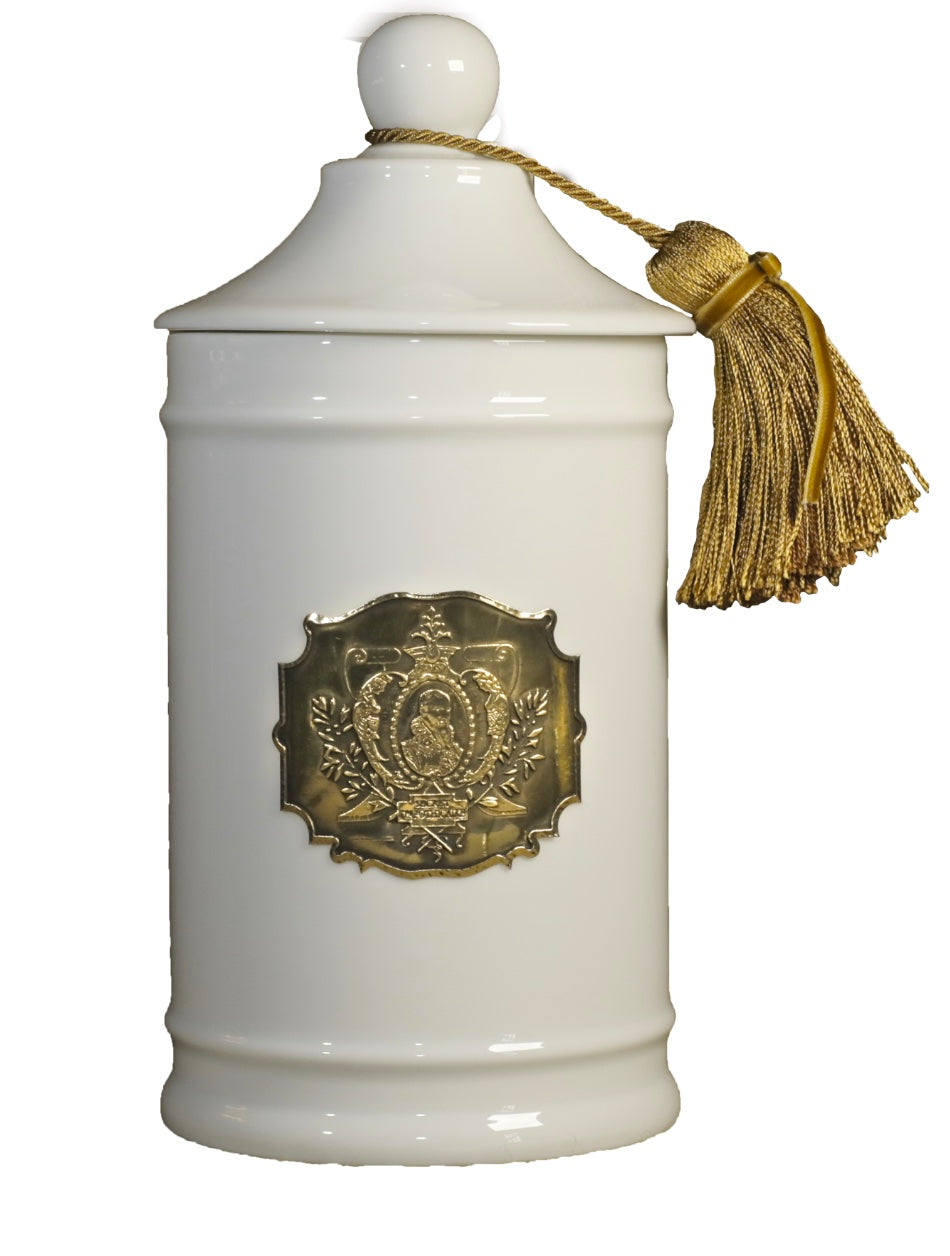 Apothecary Jar - 1kg (Porcelain, white)